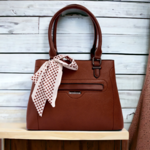 τσάντα με διακοσμητικό μαντήλι